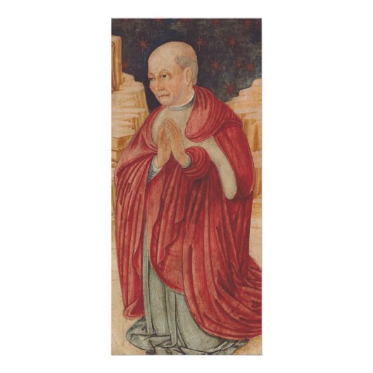 Sint John Cassian Kerk Vader Reclamekaart (Voorkant)