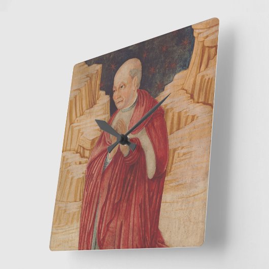 Sint John Cassian Kerk Vader Vierkante Klok (Hoek)