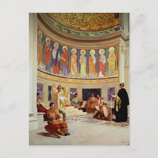 Sint-John Chrysostom wordt uitgelaten door Empress Briefkaart (Voorkant)