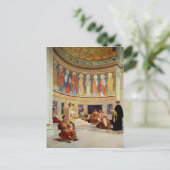 Sint-John Chrysostom wordt uitgelaten door Empress Briefkaart (Staand voorkant)