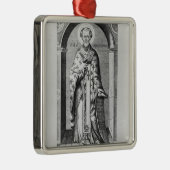 Sint-John Chrysostome, 17e eeuw Metalen Ornament (Rechts)