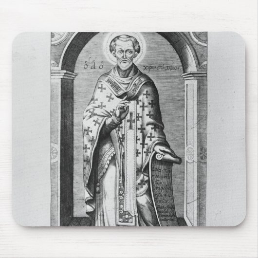 Sint-John Chrysostome, 17e eeuw Muismat (Voorkant)