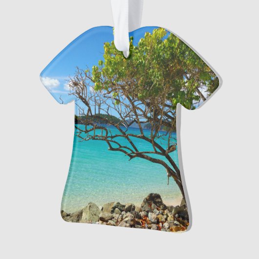 Sint-John Cinnamon Bay Beach Shirt Ornament (voorkant)