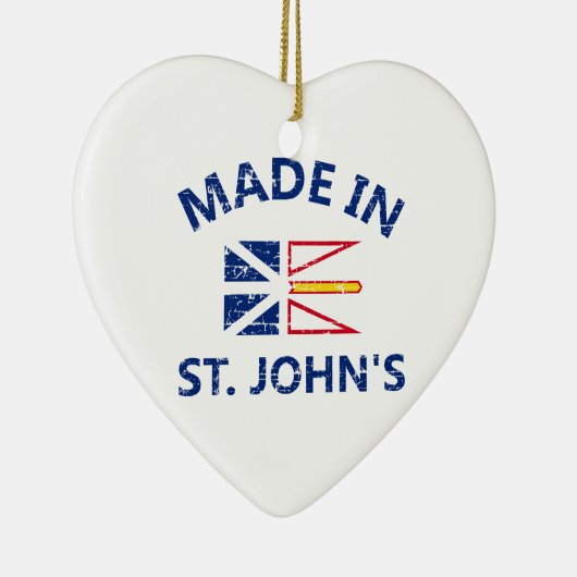 Sint-John Coat van wapens Keramisch Ornament (Rechts)