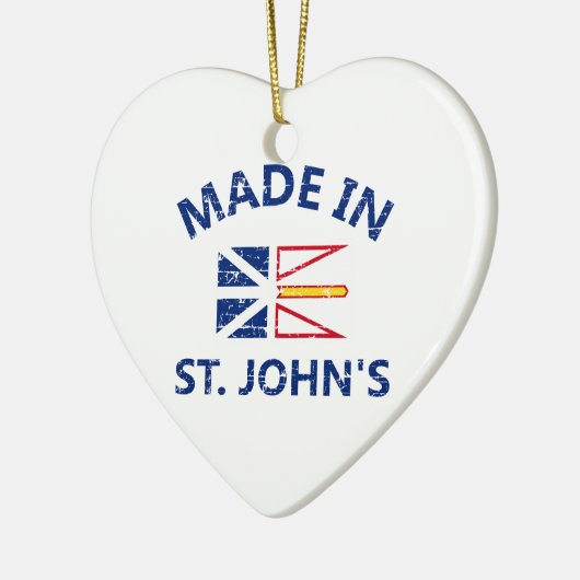 Sint-John Coat van wapens Keramisch Ornament (Links)