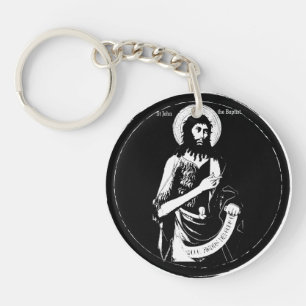 Sint-John De Baptist AcrylSleutelhanger Sleutelhanger