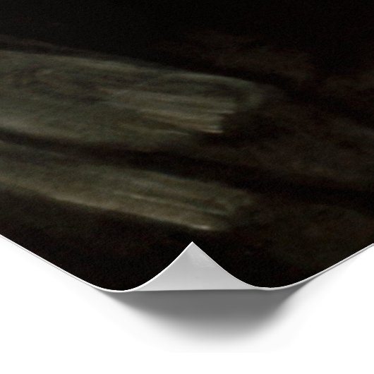 Sint-John de Baptist in de wilde natuur Poster (Hoek)