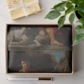 Sint John de Baptist in Wilderness, Lanfranco Tissuepapier (Geschenk)