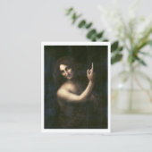 Sint-John de Baptist, Leonardo da Vinci Briefkaart (Staand voorkant)