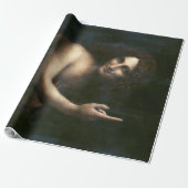 Sint-John de Baptist, Leonardo da Vinci Cadeaupapier (Uitgerold)