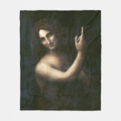 Sint-John de Baptist, Leonardo da Vinci Fleece Deken (Voorkant)