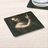 Sint-John de Baptist, Leonardo da Vinci Kartonnen Onderzetters (Schuin)