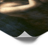 Sint-John de Baptist, Leonardo da Vinci Poster (Hoek)