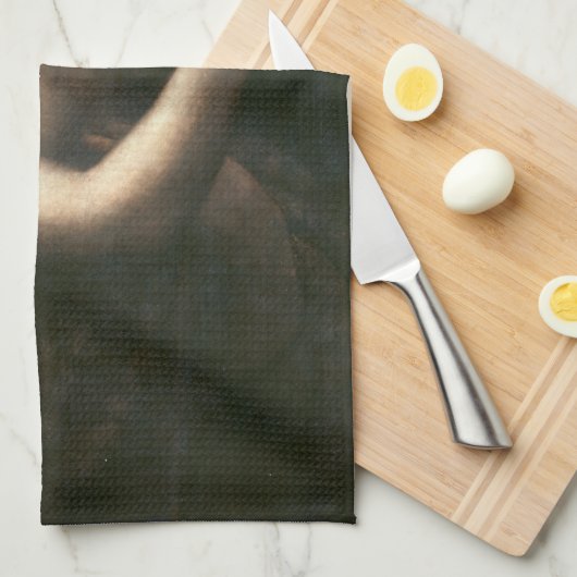 Sint-John de Baptist, Leonardo da Vinci Theedoek (Quarter Fold)