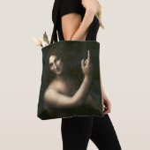Sint-John de Baptist, Leonardo da Vinci Tote Bag (Dichtbij)