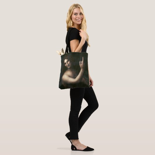 Sint-John de Baptist, Leonardo da Vinci Tote Bag (Op model)