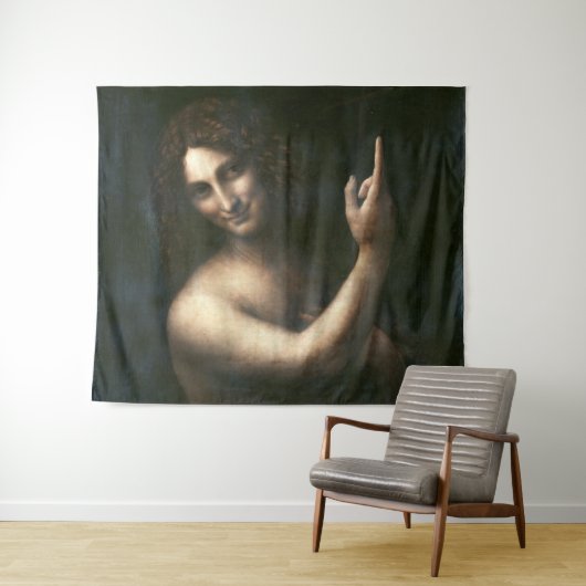 Sint-John de Baptist, Leonardo da Vinci Wandkleed (In Situ (horizontaal))