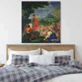 Sint-John de Baptist Preaching, geschilderd voor 1 Canvas Afdruk (Insitu (Slaapkamer))