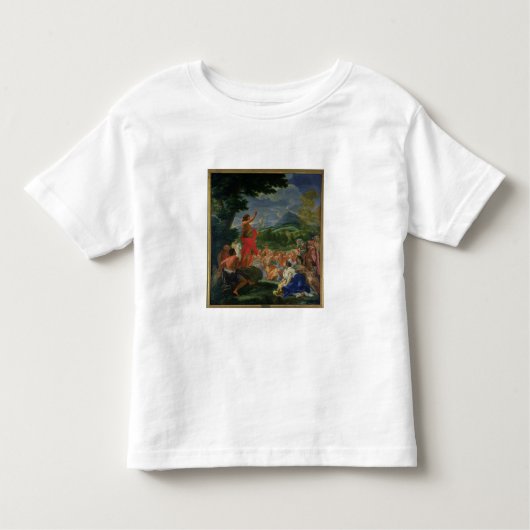 Sint-John de Baptist Preaching, geschilderd voor 1 Kinder Shirts (Voorkant)