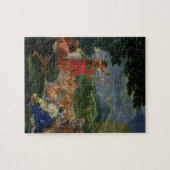 Sint-John de Baptist Preaching, geschilderd voor 1 Legpuzzel (Horizontaal)