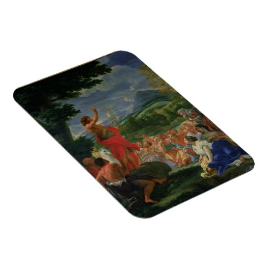 Sint-John de Baptist Preaching, geschilderd voor 1 Magneet (Rechterzijde)