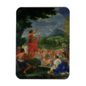 Sint-John de Baptist Preaching, geschilderd voor 1 Magneet (Verticaal)