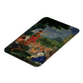 Sint-John de Baptist Preaching, geschilderd voor 1 Magneet (Linkerzijde)