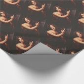 Sint-John de Baptist van Leonardo da Vinci Cadeaupapier (Hoek)