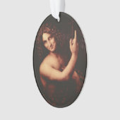 Sint-John de Baptist van Leonardo da Vinci Ornament (voorkant)