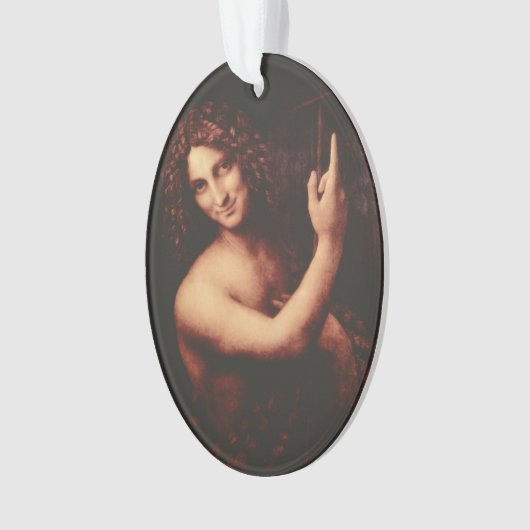 Sint-John de Baptist van Leonardo da Vinci Ornament (voorkant)