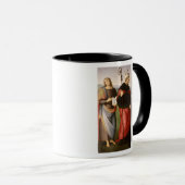 Sint-John de Evangelist en Sint-Augustinus van Mok (Voorkant rechts)