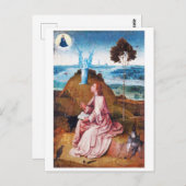 Sint-John de Evangelist op Patmos, Bosch Briefkaart (Voorkant / Achterkant)