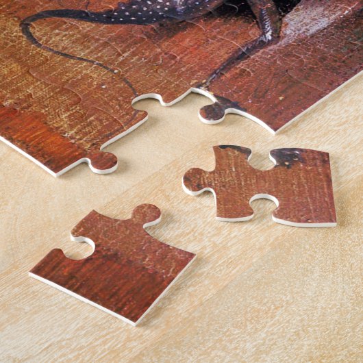 Sint-John de Evangelist op Patmos, Bosch Legpuzzel (Zijkant)