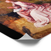 Sint-John de Evangelist op Patmos, Bosch Poster (Hoek)