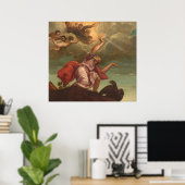 Sint-John de Evangelist - Poster voor fijne kunst  (Thuiskantoor)