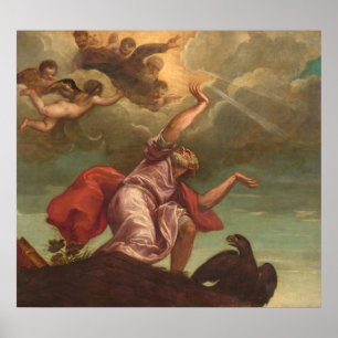 Sint-John de Evangelist - Poster voor fijne kunst