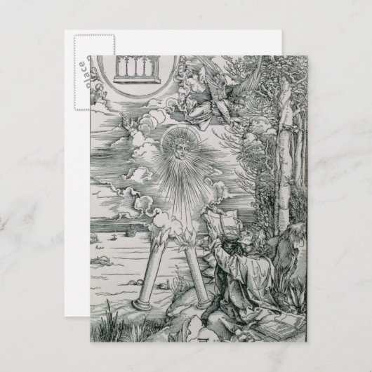 Sint John Devouring the Book Briefkaart (Voorkant / Achterkant)