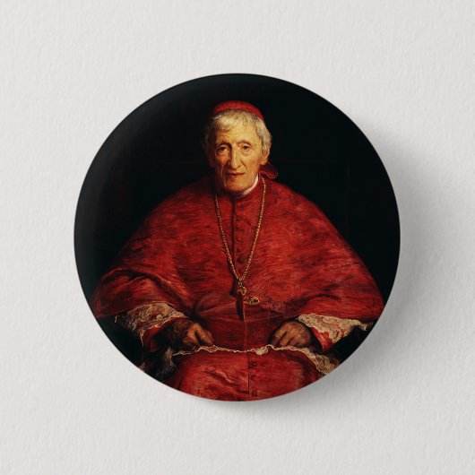 Sint John Henry Newman Engels theoloog Ronde Button 5,7 Cm (Voorkant)