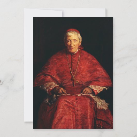 Sint John Henry Newman Engelse theoloog Bedankkaart (Voorkant)
