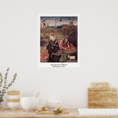 Sint-John in de natuur door Hieronymus Bosch Poster (Keuken)