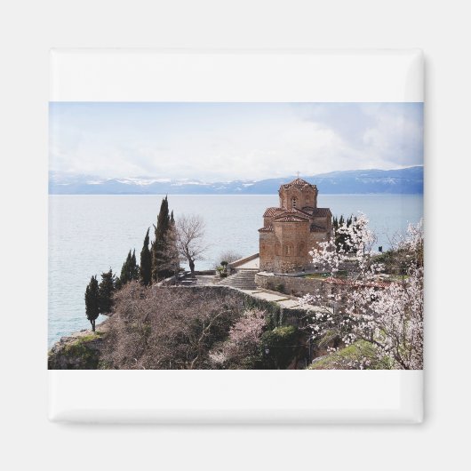 Sint-John-kerk in Kaneo in Ohrid Magneet (Voorkant)