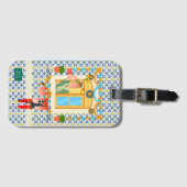 Sint John Portugees Festa Buurman Bagagelabel (Voorkant (horizontaal))