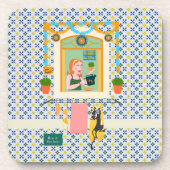 Sint John Portugees Festa Buurman Bier Onderzetter (Voorkant)