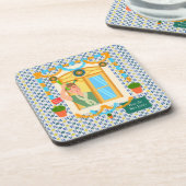 Sint John Portugees Festa Buurman Bier Onderzetter (Linkerzijde)