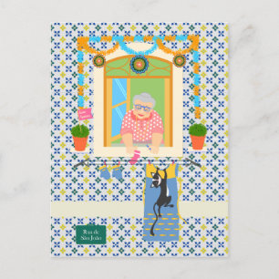 Sint John Portugees Festa Buurman Briefkaart