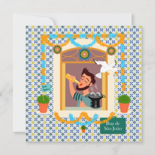 Sint John Portugees Festa Buurman Kaart