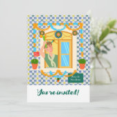 Sint John Portugees Festa Buurman Kaart (Staand voorkant)