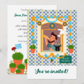 Sint John Portugees Festa Buurman Kaart (Voorkant / Achterkant)