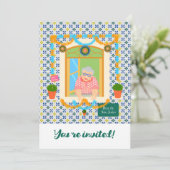 Sint John Portugees Festa Buurman Kaart (Staand voorkant)