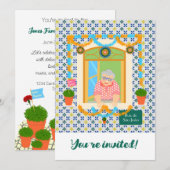 Sint John Portugees Festa Buurman Kaart (Voorkant / Achterkant)